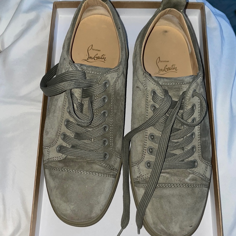Fun Louis Junior Suede Sneakers